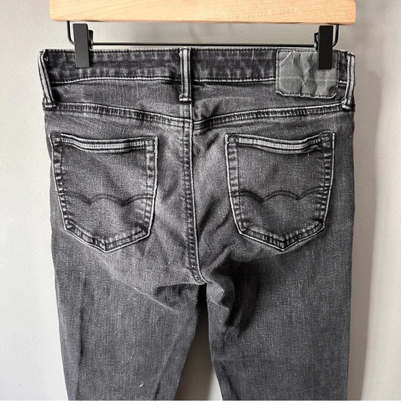 American Eagle Airflex+ Distressed Black Jeans. Skinny.‎ 29/32 - Picture 4 of 7